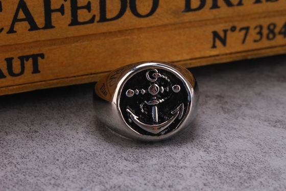 Jewelry Type Pendants or Charms European Ancient Stainless Steel Ring for Men 2020