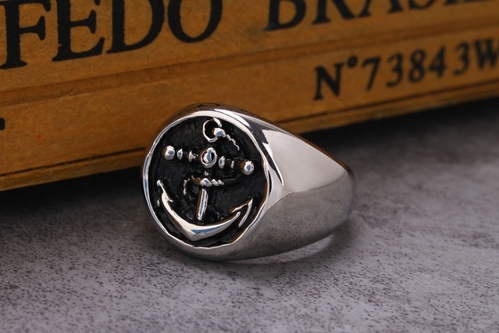 Jewelry Type Pendants or Charms European Ancient Stainless Steel Ring for Men 2020
