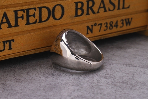 Jewelry Type Pendants or Charms European Ancient Stainless Steel Ring for Men 2020