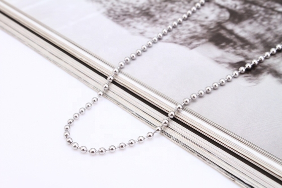 Stainless Steel Ball Chain Necklace Silver/Gold 2.0mm Wide 16"/18"/20"/22"/24"/26"30