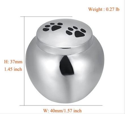 Pet Ashes Cremation Urns Fashionable Ashes Holder for Dog/Cat Memorial Keepsake Bottle