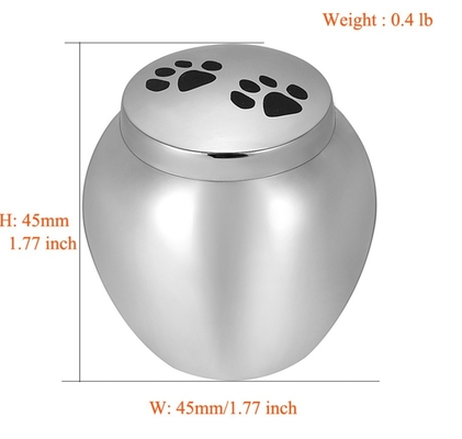 Pet Ashes Cremation Urns Fashionable Ashes Holder for Dog/Cat Memorial Keepsake Bottle
