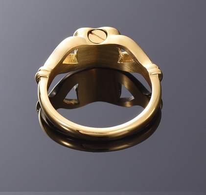 Hand Embrace Heart Shape Cremation Memorial Ring Stainless Steel Urns for Human Ashes