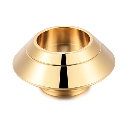 Picture High Polished Candlestick Urn for Human/Pet Ashes Cremation Jewelry Keepsake