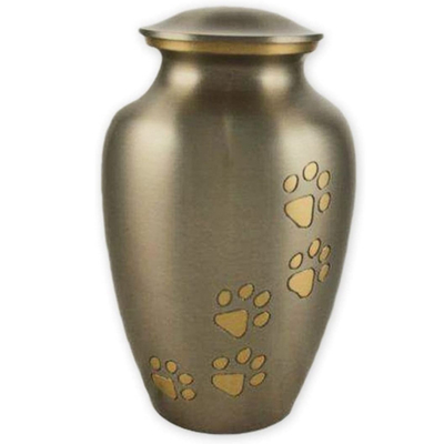 European and American Style Pet Jar Titanium Steel Pet Urns with Customizable Options