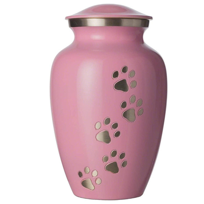 European and American Style Pet Jar Titanium Steel Pet Urns with Customizable Options